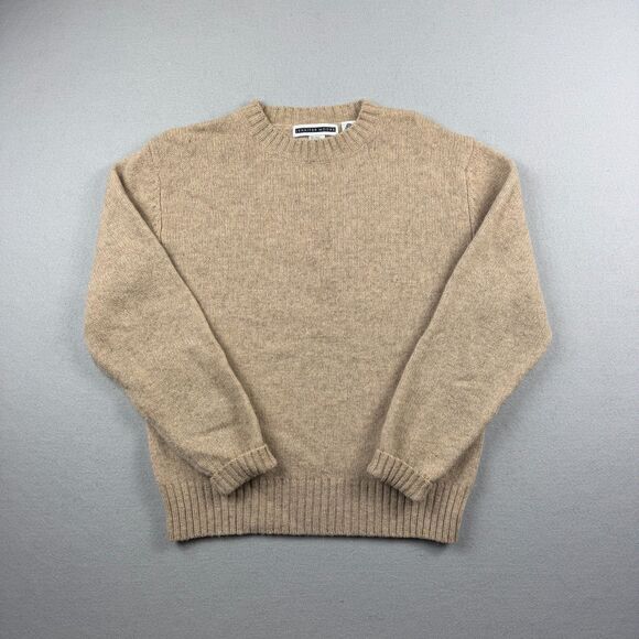 Jennifer Moore Sweaters - Vintage 100% Shetland Wool Jennifer Moore Sweater Women M Beige Knit